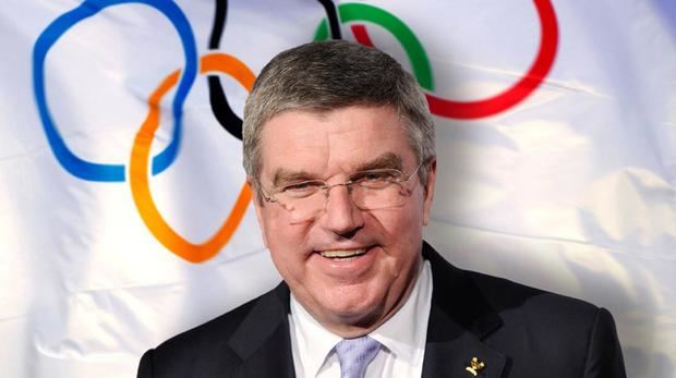 Presidente del COI, el alemán Thomas Bach.