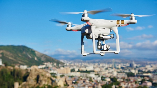 Prueba con drones