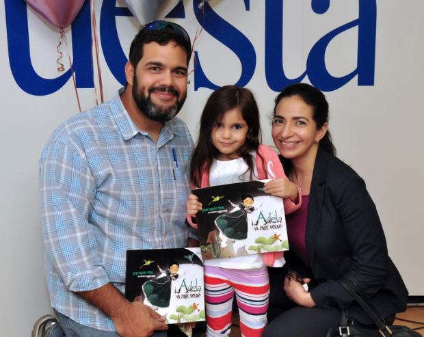 Alcides Abreu, Madeline Tejeda y Choe Abreu