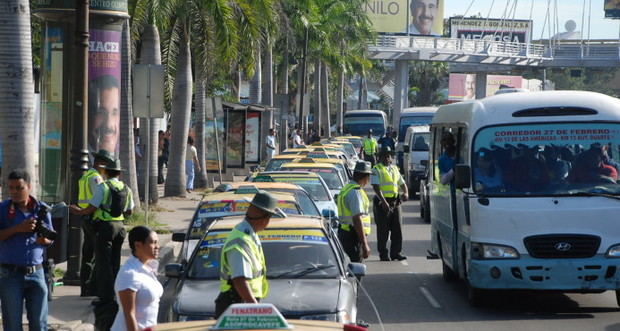 El transporte de Santo Domingo.