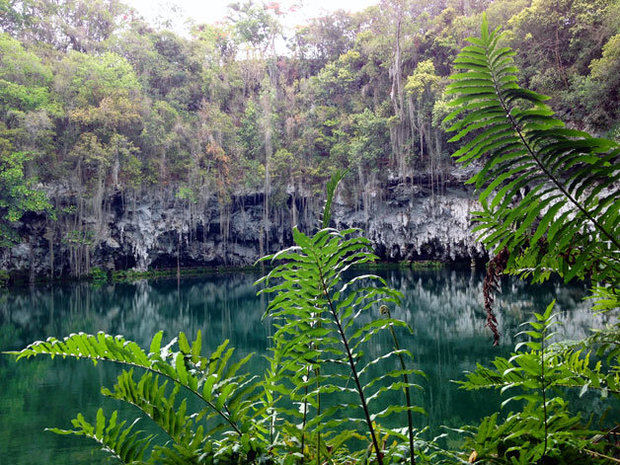 Parque nacional los Tres Ojos.