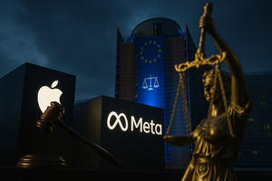 UE sanciona Apple y Meta