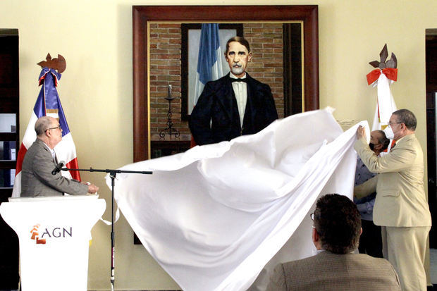 Develizan retrato de Juan Pablo Duarte en Archivo General de la Nación