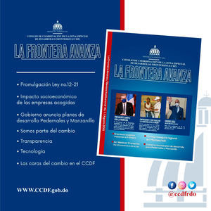 Portada de la la revista institucional 'La frontera avanza'.