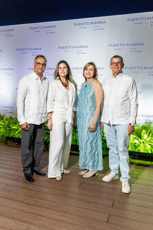 Jose Merete, Linda Zavarce, William Read y Marta Pimentel