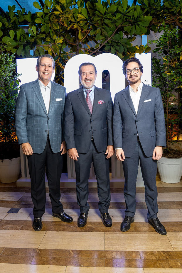 Pedro Pablo Ramos, Francesco FIno y Matteo Fino.