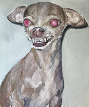 Santiago Ydáñez
'Perrita', 2022. Acrílico sobre canvas.