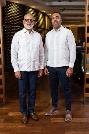 Franklin Galván y Abel Marte.