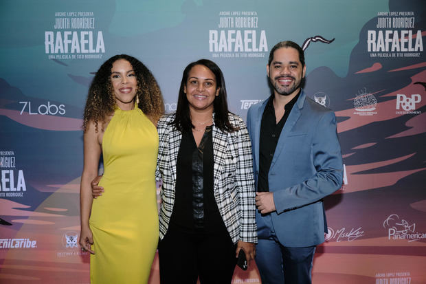 Judith Rodríguez, Zumaya Cordero y Danilo Reynoso.