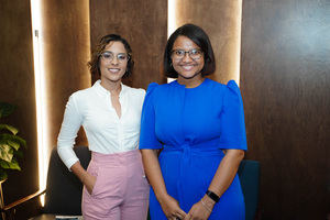 Mariam Echegaray y Danielis Fermín.