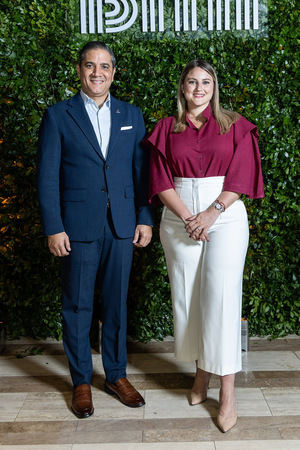 Héctor Alvarez y Sadia Jorge.