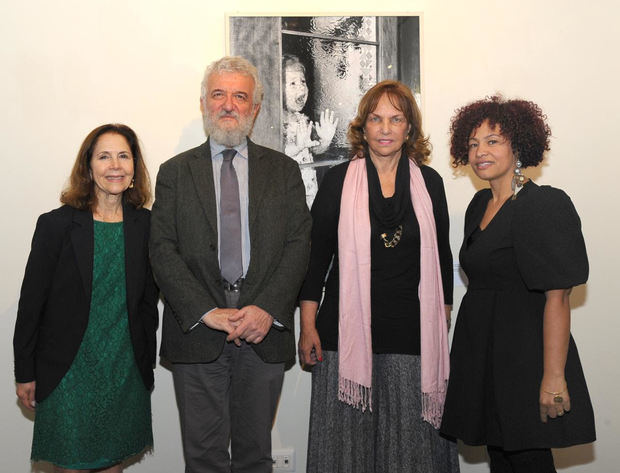 De izquierda a derecha, Luisa Auffant, Agregada Cultural, Donato Di Santo, Director General del IILA, Peggy Cabral, Embajadora Dominicana en Italia y Rita Valenzuela.