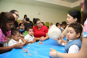Niños del CAID Santiago participan en talleres de arqueología y cultura indígena 