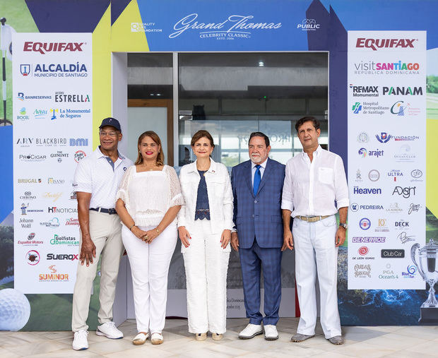 Raquel Peña inaugura el Grand Thomas Celebrity Classic en su XIX edición.