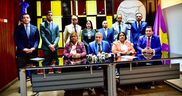 Bloque de diputados del Partido de la Liberación Dominicana (PLD).