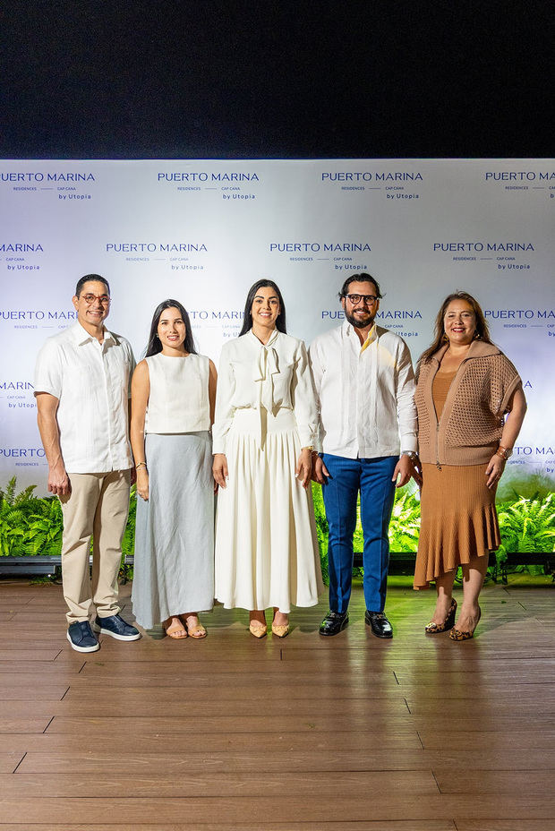 Jorge Subero, Alejandra Subero, iliana Rodriguez Aristy, Daniel Garcia Chajin y Noribel Medina