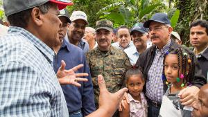 Danilo realiza amplio recorrido por proyectos agroforestales de Barahona