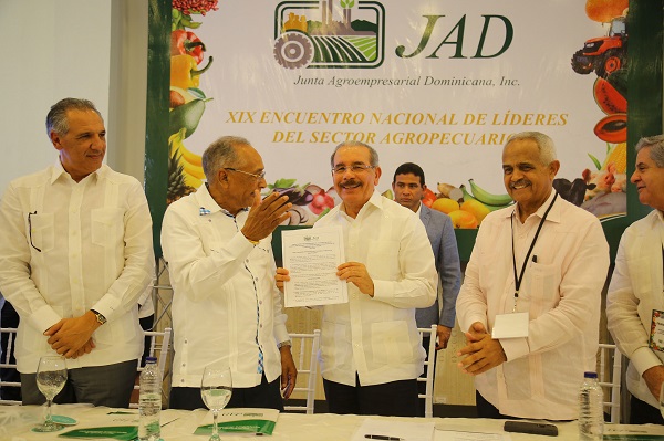 Danilo Medina en el encuentro