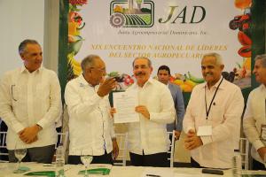Danilo Medina asisten al XIX Encuentro Nacional Líderes Sector Agropecuario