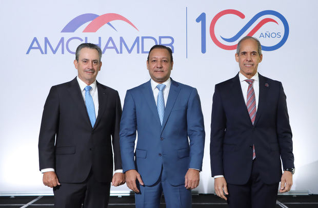 Abel Martínez en Segundo Encuentro de Ciclo de Candidatos 2024 de AMCHAMDR Plantea Agenda Transformadora y Plan de Gobierno para el Desarrollo Nacional.