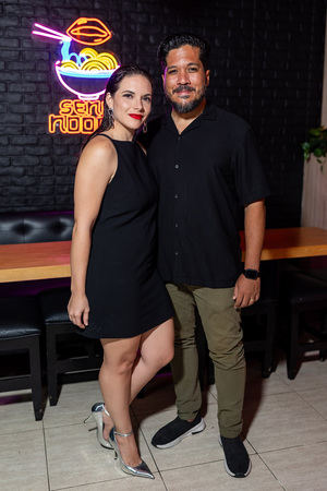 Michelle Del Villar y Jesús Eugenio Pérez.