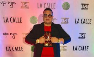 Eduardo Luna agradece a Global Vision Films por su inclusión en la serie TV “La Calle”