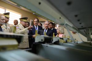 Presidente Danilo Medina entrega segunda Industria Militar en San Cristóbal