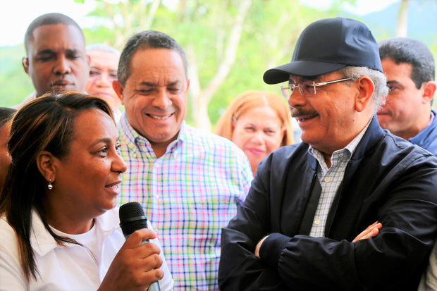 El presidente Danilo Medina.