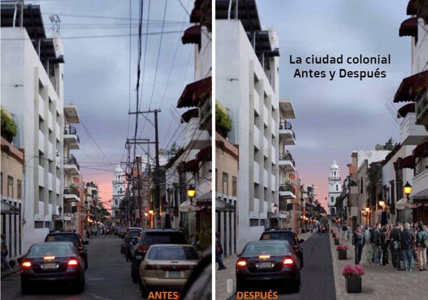 Santo Domingo, antes y después