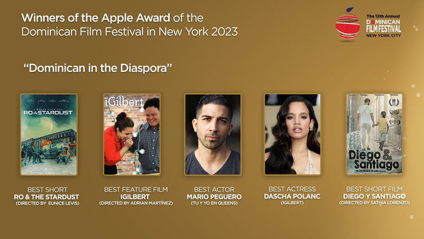 Ganadores en el Dominican Film Festival in New York.