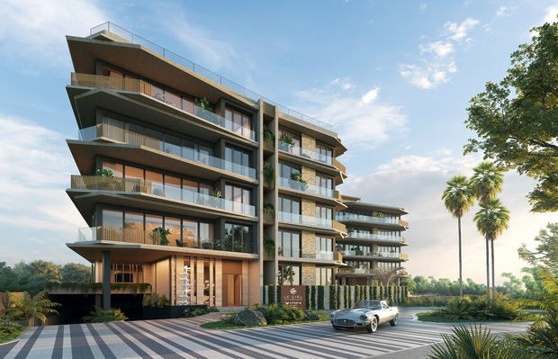 Render proyecto Le Ciel Golf & Residences by Utopia Development.