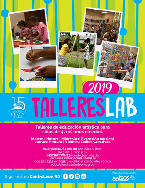 Talleres LAB de septiembre del Centro León 