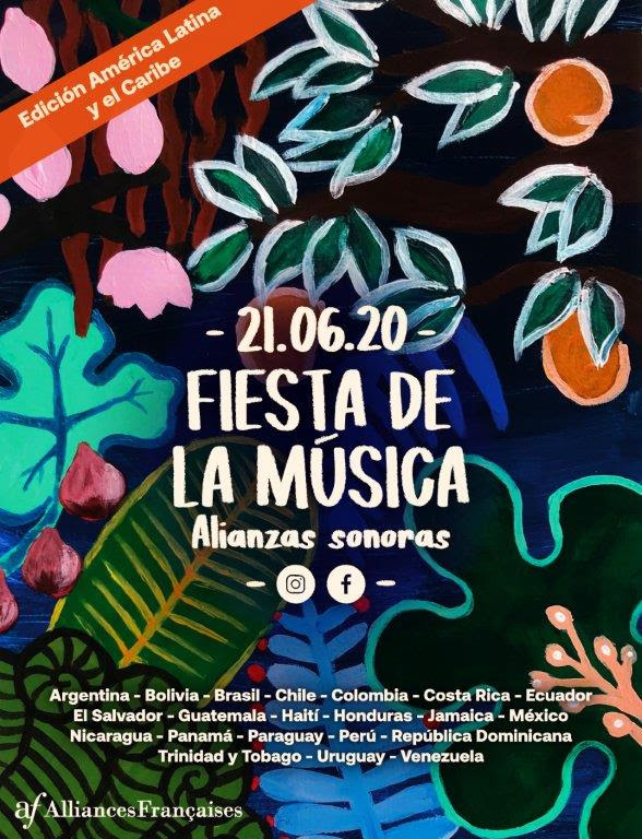 Fiesta de la música 2020 virtual edición “América latina y el Caribe”