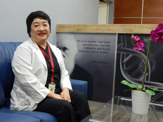 La doctora Yun Zyong Kim, gerente de Nutriología Clínica del Hospital Pediátrico Dr. Hugo Mendoza.