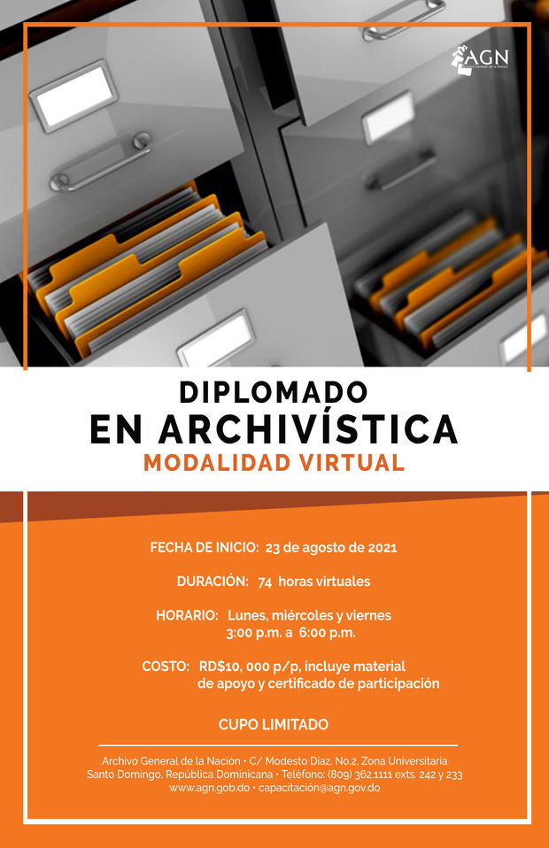 Archivo General de la Nación impartirá en modalidad virtual diplomado en Archivística