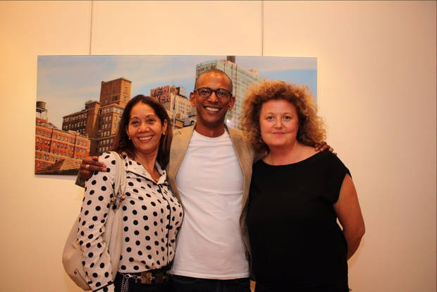 Alida Andujar, Directora de la Alianza Francesa de Montecristi, Nelson Pellegrini, Director de la Alianza Francesa de Santiago y Christine Torelli, Directora de la Alianza Francesa de Santo Domingo y Delegada General de la Fundación Alliance Française en la República Dominicana.