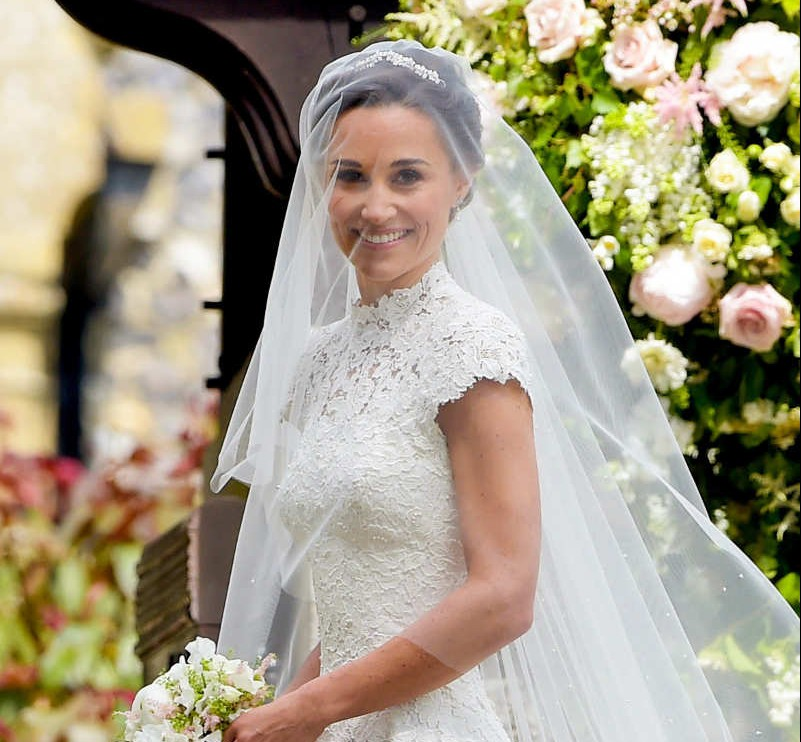 Pippa Middleton, una radiante novia el día de su boda