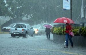 Vaguada continuará provocando aguaceros sobre el país