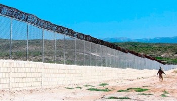 Defensa afirma que la frontera está 'bien cuidada' y que la verja avanza