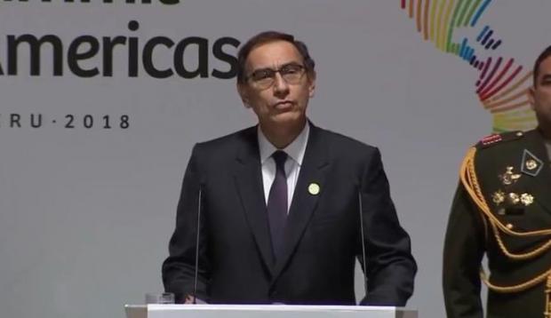 Martín Vizcarra, presidente de Perú 