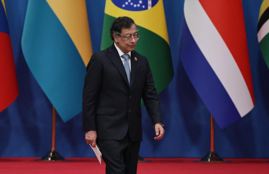Presidente colombiano, Gustavo Petro.