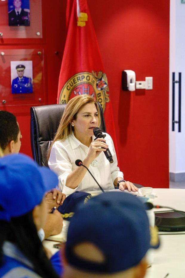 Carolina Mejía, alcaldesa.