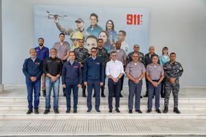 Sistema 911 y Policía Nacional sostienen reunión técnica en el marco de la reforma policial