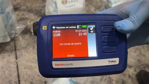 Decomisan 17 paquetes de cocaína en aeropuerto de Santo Domingo