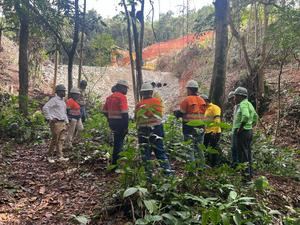 Barrick Pueblo Viejo avanza en control de erosión en el río Naranjo