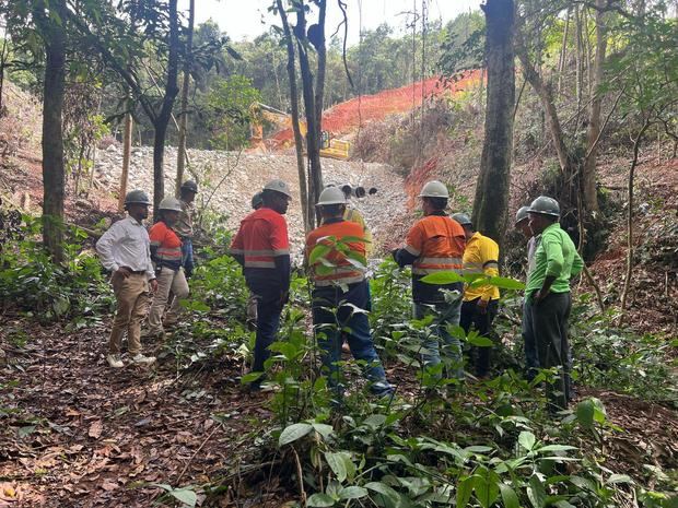 Barrick Pueblo Viejo avanza en control de erosión en el río Naranjo / Foto: cortesía 