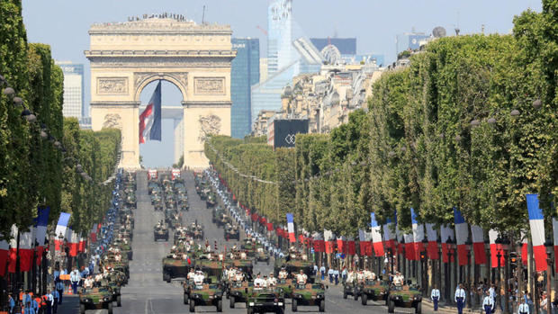 14 de Julio en Francia: Tricolor, Tradición y Tensión Política Sobre los Campos Elíseos. Foto: Cortesía