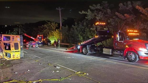 Cerca de 100 personas viajaban en autobús estrellado: reportan cinco muertos / Foto: fuente externa