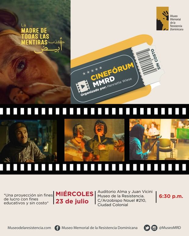 La madre de todas las mentiras se proyectará en el Museo de la Resistencia