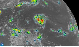 COE declara alerta en RD por ciclón tropical Erin